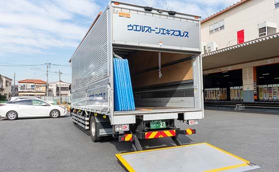 株式会社ウエルストンエキスプレスのトラックの写真