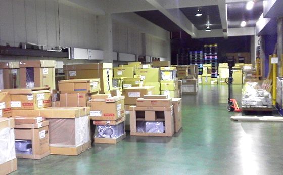 東京サービス株式会社の倉庫内部の画像