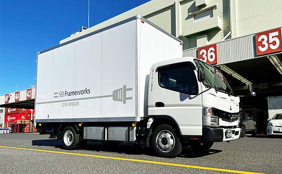 SBフレームワークス株式会社のトラック車両の写真
