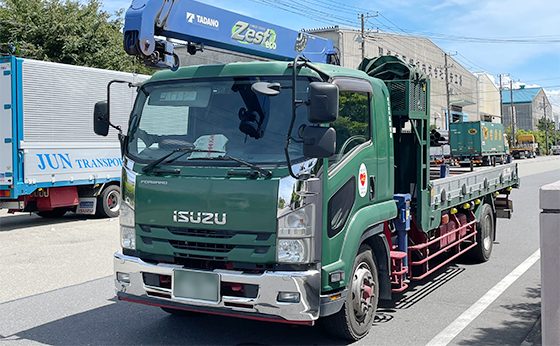 株式会社森田商運のトラックの写真