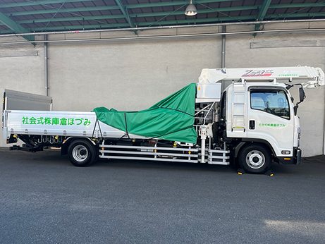 みずほ倉庫株式会社のトラックの写真