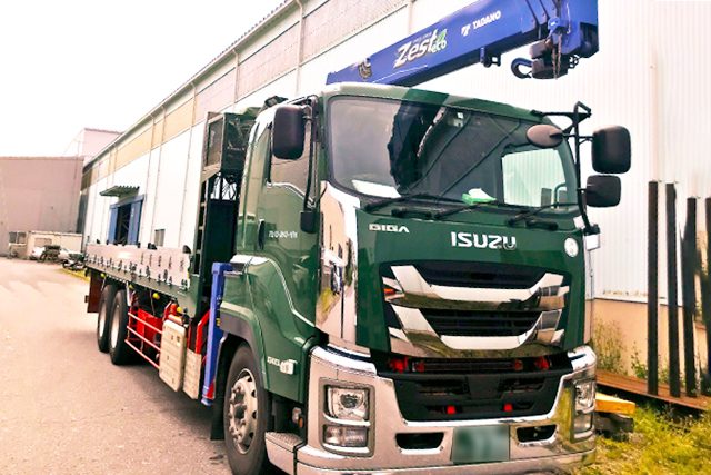 株式会社森田商運のトラックの写真