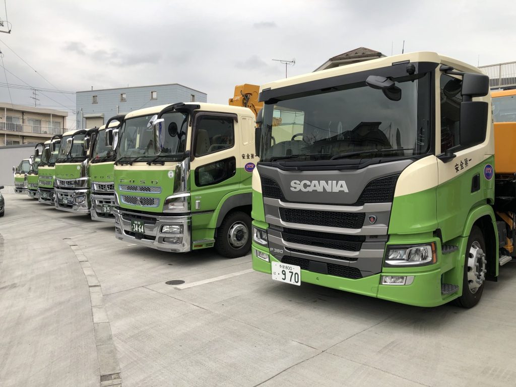 株式会社奥運送のトラック写真