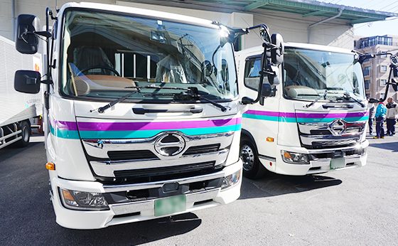 協同運輸株式会社のトラックの写真