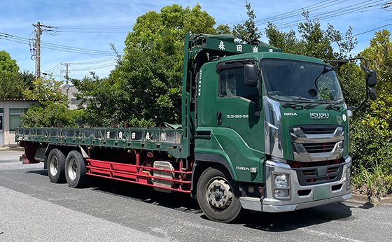 株式会社森田商運のトラックの写真