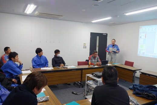 トーヨーエキスプレス株式会社の社員教育風景の写真