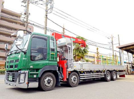 竹内運輸工業株式会社のトラックの写真