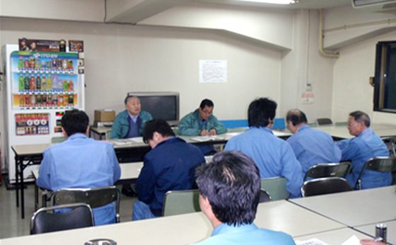 株式会社タカセ運輸集配システムの教育風景